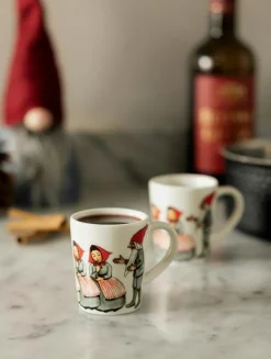 Design House Stockholm Glöggmuggar|Julserviser-Elsa Beskow Glöggmugg 2-pack, Elf family