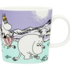 Moomin Arabia Tekoppar|Kaffekoppar-En dag på stranden Mugg 30 cl