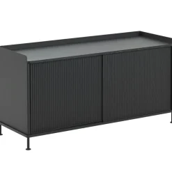 Muuto Skänkar & Sideboards-Enfold Skänk 45x124 cm, Oljad Ek / Deep Red