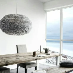 Eos Lampskärm Ljusgrå, Medium Ø45 cm