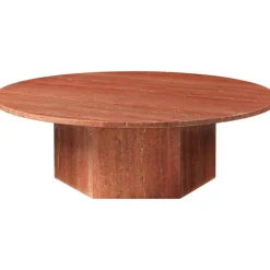 GUBI Soffbord-Epic Soffbord Rund 110 cm, Warm Taupe