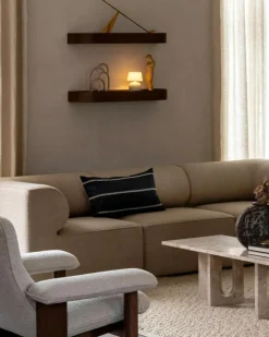 Audo Copenhagen Vägghyllor-Epoch Hylla 79 cm, Naturlig Ek / Dimma