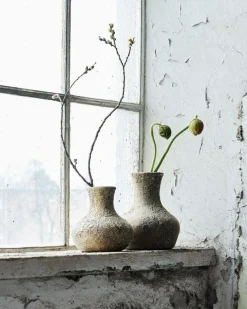 Eris Vas Rustik Sand 19 cm