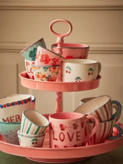 Espressokopp Keramik Oval 7 cl, LOVE