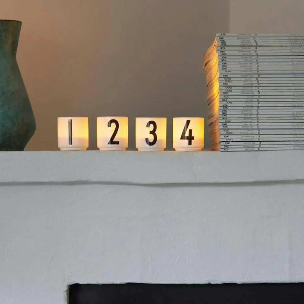 Espressokoppar 4-Pack, Vit