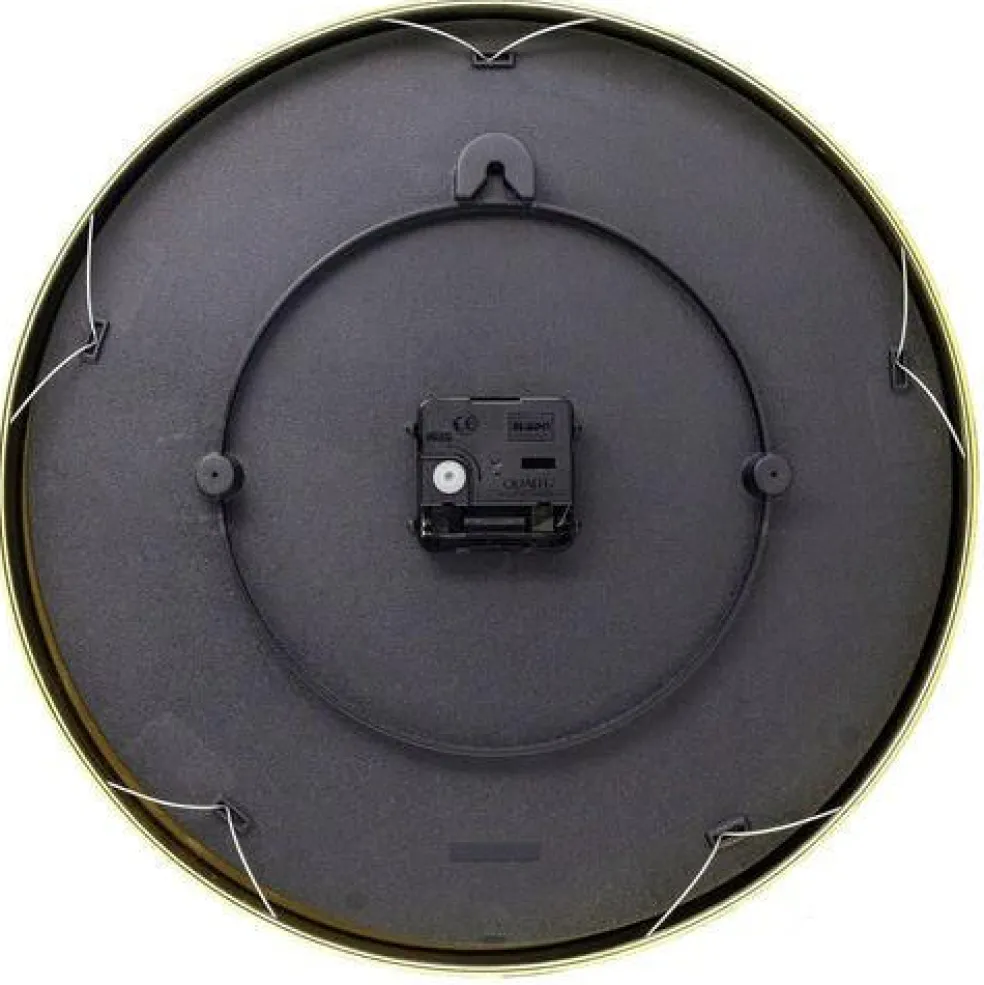 Essential Gold Väggklocka 34 cm, Gul