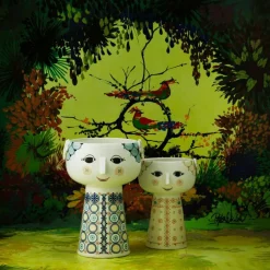 Eva Vas Blå, 12,5 cm