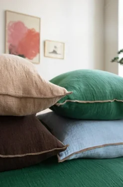 Evy Kuddfodral 50x50 cm, Sandy Beige