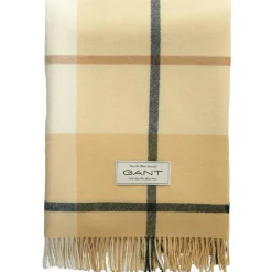 Gant Home Plädar & Filtar-Extra fine Pläd 130x180 cm, Burnt Wheat