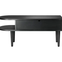 F24 Bänk 90 cm, Svart Ek