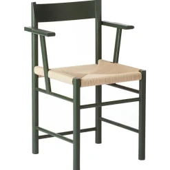 Brdr. Krüger Stolar-F Karmstol, Oljad Ek / Neutralt Papperssnöre