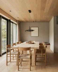 Brdr. Krüger Stolar-F Karmstol, Oljad Ek / Neutralt Papperssnöre