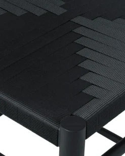 F Karmstol, Oljad Ek / Svart Vävband