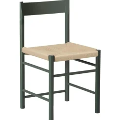 Brdr. Krüger Stolar-F Stol, Oljad Ek / Neutralt Papperssnöre