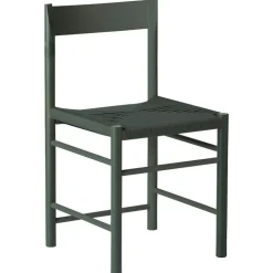 Brdr. Krüger Stolar-F Stol, Oljad Ek / Svart Vävband