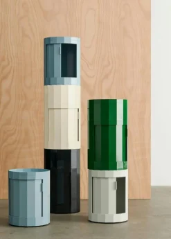 Facet Skåp Låg, Eggshell