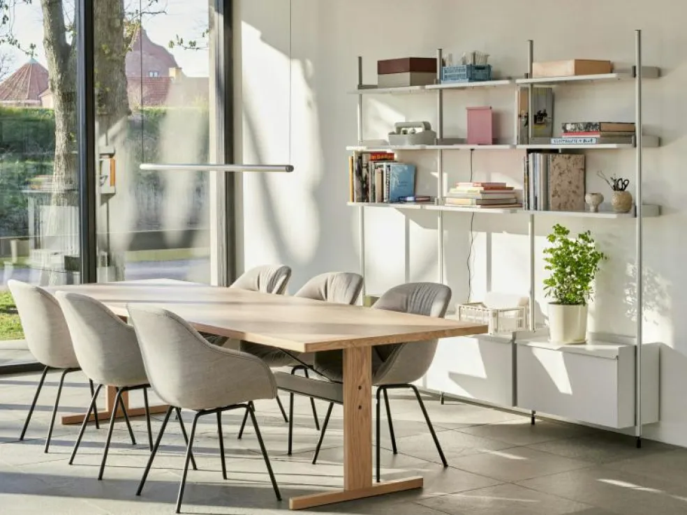 Factor Linear Pendel Direkt, Klar Anodiserat Aluminium