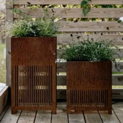 Falsterbo 40 Golvlampa, Rå Corten