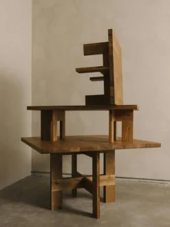 Frama Soffbord-Farmhouse Soffbord 70x70 cm, Mörk Ek