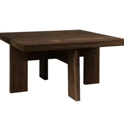 Frama Soffbord-Farmhouse Soffbord 70x70 cm, Mörk Ek