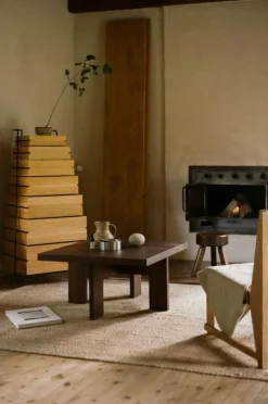 Frama Soffbord-Farmhouse Soffbord 70x70 cm, Mörk Ek