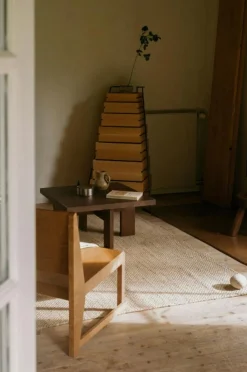 Frama Soffbord-Farmhouse Soffbord 70x70 cm, Mörk Ek