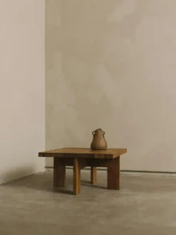 Frama Soffbord-Farmhouse Soffbord 70x70 cm, Mörk Ek