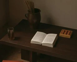 Frama Soffbord-Farmhouse Soffbord 70x70 cm, Mörk Ek