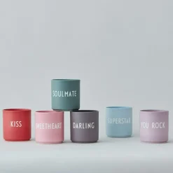 Design Letters Tekoppar|Kaffekoppar-Favourite Kopp 25 cl You Rock, Orange