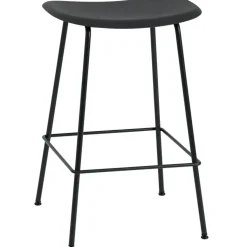 Muuto Barstolar & Barpallar-Fiber Tube Barstol 75 cm, Naturvit / Vit