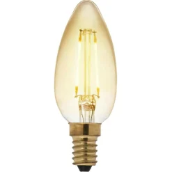 Airam Ljuskällor-Filament LED Amber E14 2200K 360lm 4,5W Dimbar