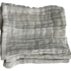 The Organic Company Handdukar & Badlakan-Fine Ansiktshanddukar 30x30 cm 3-pack, Stone