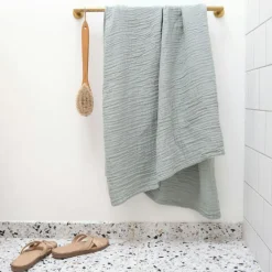 The Organic Company Handdukar & Badlakan-FINE Badhandduk, Dusty Mint