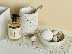 Humdakin Dekorativa Accessoarer-Firenze Burk Ø13 cm, Beigeröd