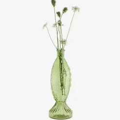 Fish Glasvas 30 cm, Blå