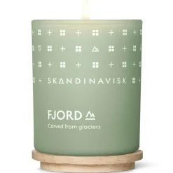 Skandinavisk Doftljus-FJORD Scented Candle with Lid Doftljus L