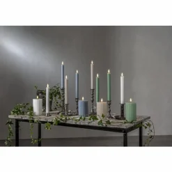 Star Trading Led-Ljus-Flamme Antikljus 2-pack LED, Grön