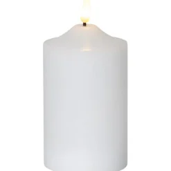 Star Trading Led-Ljus-Flamme LED Blockljus , 9,5 cm