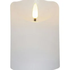 Star Trading Led-Ljus-Flamme Rustic LED Blockljus , 15 cm