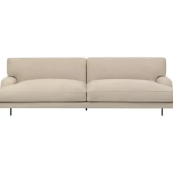 GUBI 2-Sitssoffor-Flaneur Soffa FC 2,5-Sits, Ben Svart / Hot Madison 073