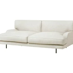 Flaneur Soffa FC 2,5-Sits, Ben Svart / Hot Madison 419 Off White