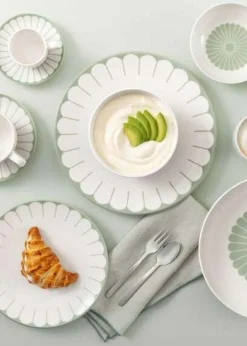 Fleur Pastaskål 24 cm, Vert