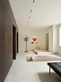 Louis Poulsen Vägglampor|Fasadlampor-Flindt Vägglampa Ø200 mm, Corten