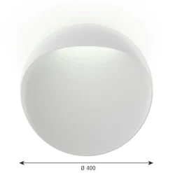 Flindt Vägglampa Ø400 mm, Vit