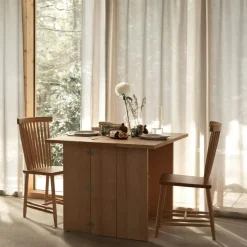 Design House Stockholm Skrivbord|Matbord Och Barbord-Flip XS Bord, Ek