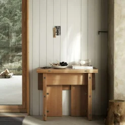 Design House Stockholm Skrivbord|Matbord Och Barbord-Flip XS Bord, Ek