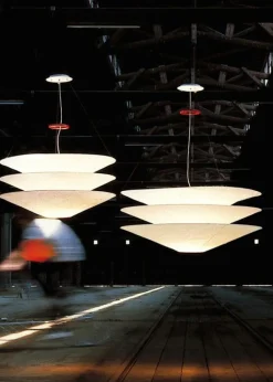 Ingo Maurer Pendellampor-Floatation 3 Pendel 75 cm