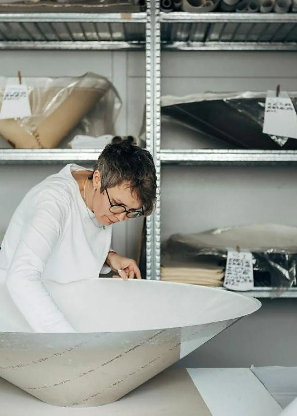 Ingo Maurer Pendellampor-Floatation 3 Pendel 75 cm