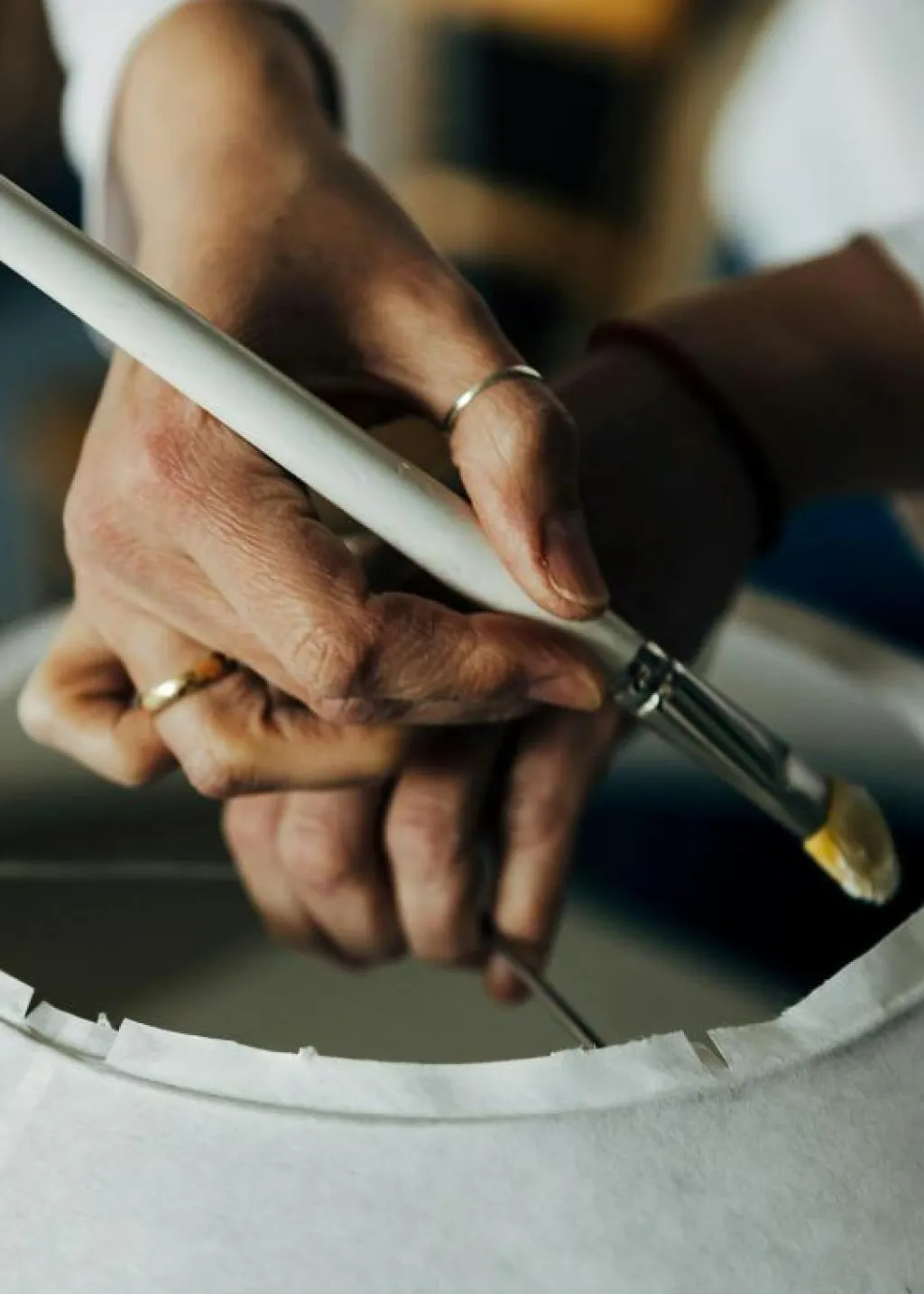 Ingo Maurer Pendellampor-Floatation 3 Pendel 75 cm