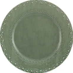 Bordallo Pinheiro Mattallrikar-Flora Middagstallrik 29 cm, Blå